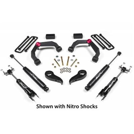 Zone Offroad 3 in. without Top Overload for 2011 GMC Heavy Duty ZORZONC2639